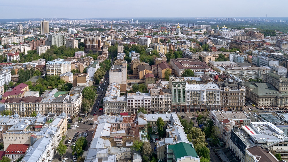 Свято-Пантелеимоновский монастырь с квадрокоптера (дрона)